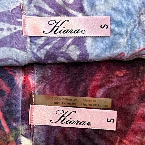 Women’s Kiara Beaded/Tie Dye Shortsleeved Tops - Picture 9 of 9